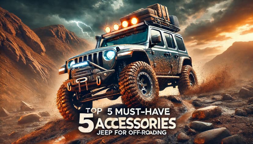 Top 5 Must-Have Jeep Accessories for Off-Roading
